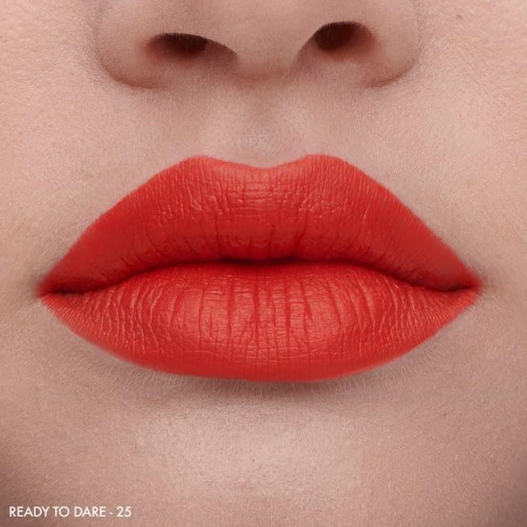 SEPHORA Collection Matte Velvet Lipstick 25 Ready To Dare (Orange) – 3.5 g / 0.12 oz | Long-Lasting Matte Lip Color