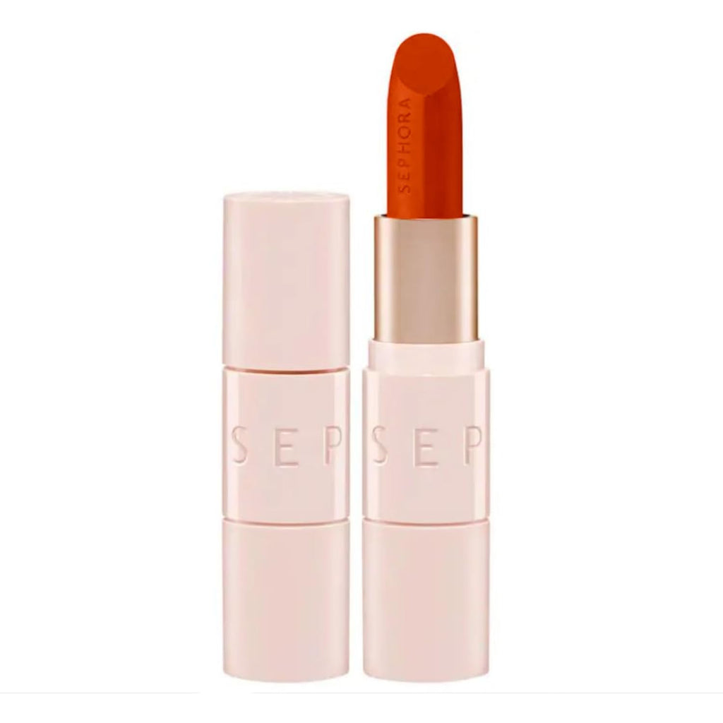 SEPHORA Collection Matte Velvet Lipstick 25 Ready To Dare (Orange) – 3.5 g / 0.12 oz | Long-Lasting Matte Lip Color