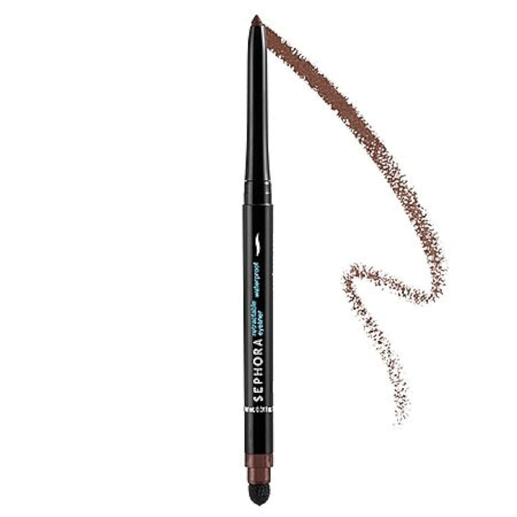SEPHORA COLLECTION Retractable Waterproof Eyeliner 08 Brown – Long-Lasting, Smudge-Proof