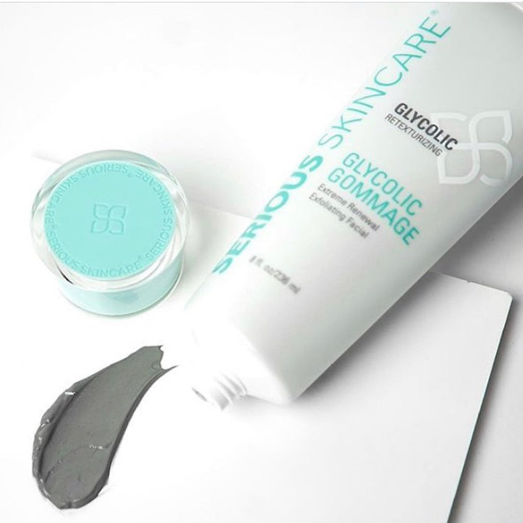 Serious Skincare Glycolic Gommage – Extreme Renewal Facial Mask, Micro Exfoliation