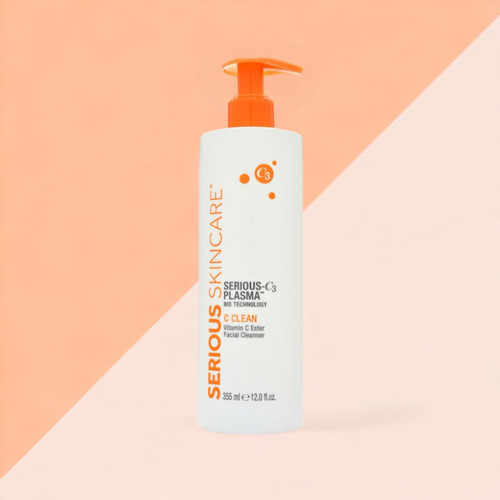 Serious Skincare Hydrating C Cleanser | Gentle Vitamin C Ester + Collagen (12 oz)