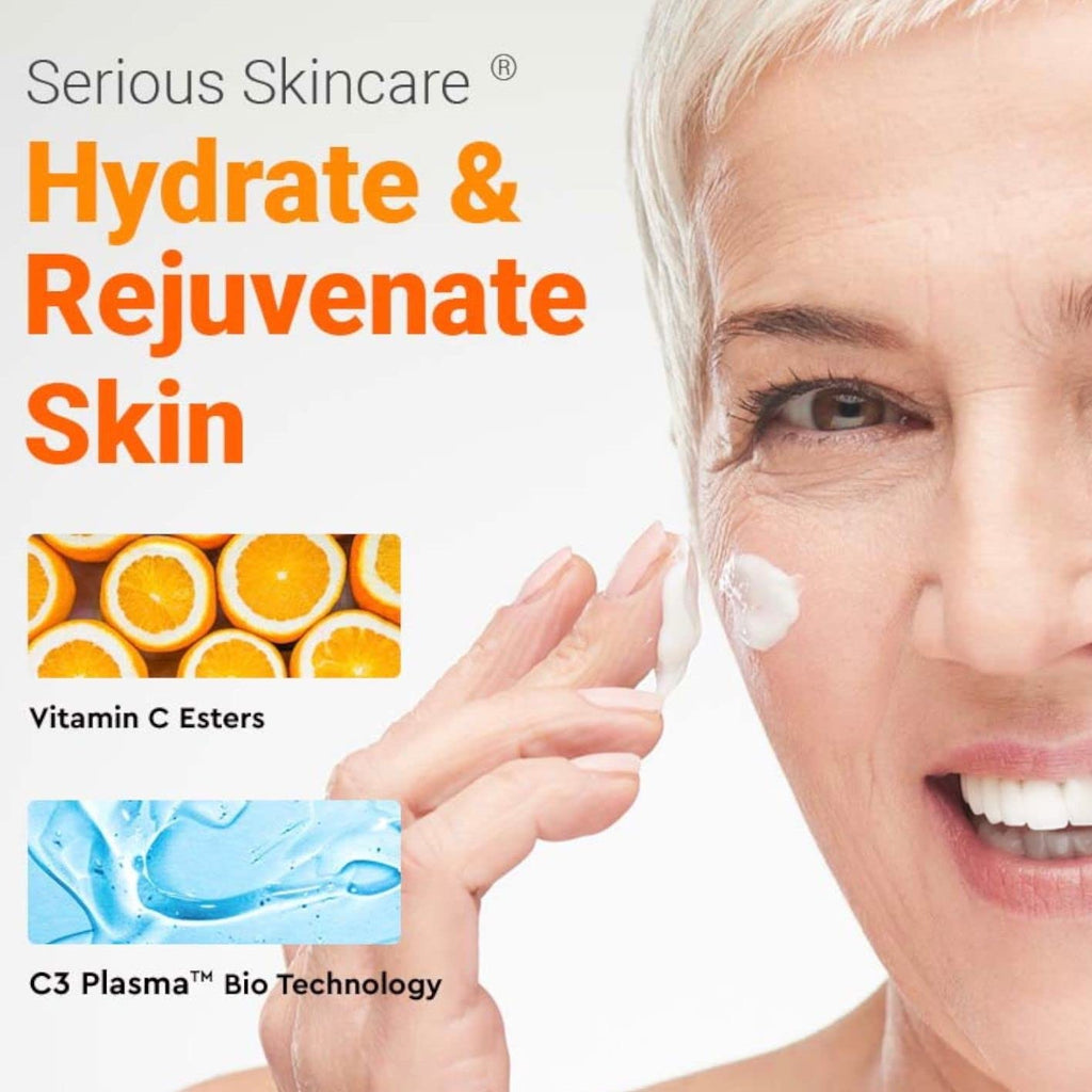 Serious Skincare Hydrating C Cleanser | Gentle Vitamin C Ester + Collagen (12 oz)