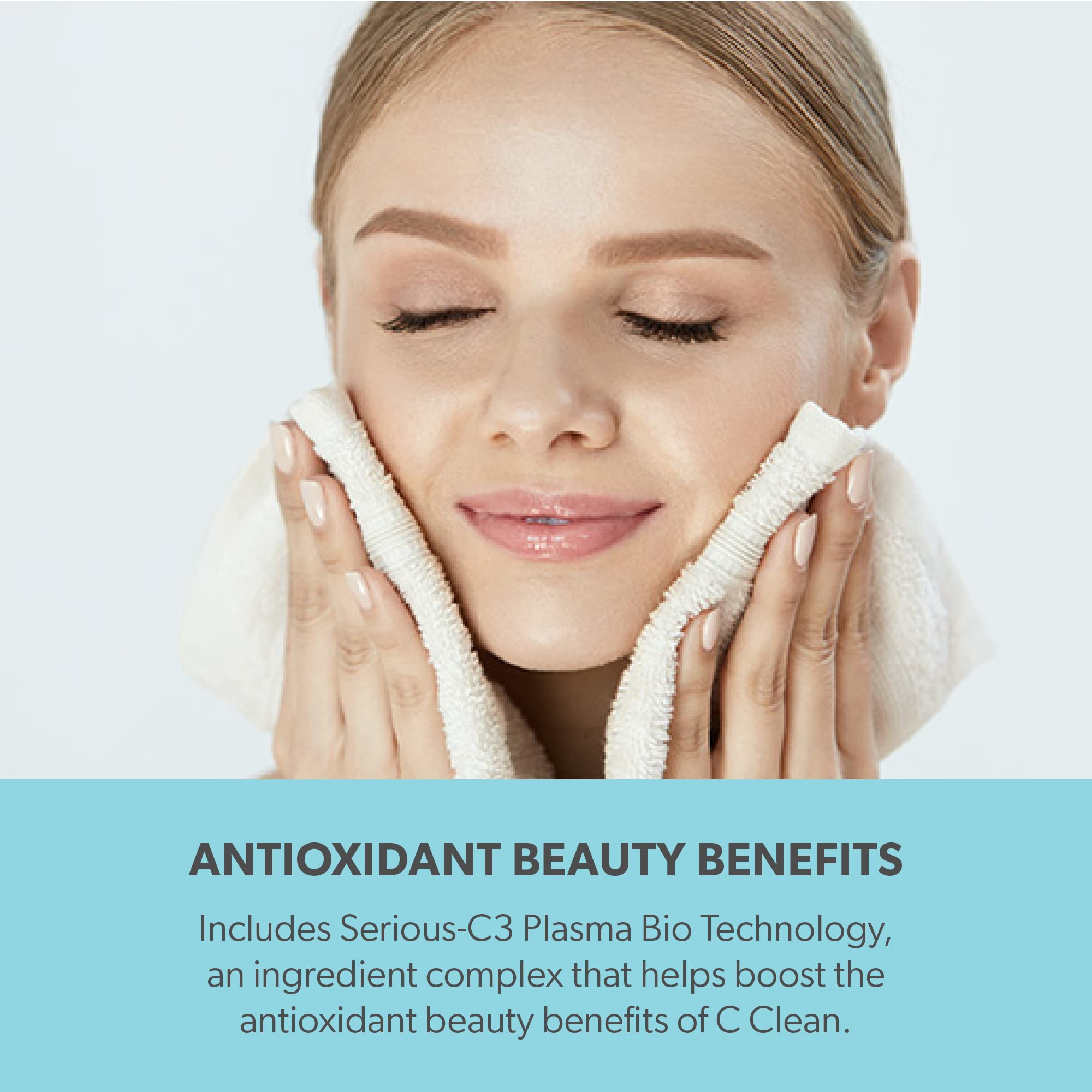 Serious Skincare Hydrating C Cleanser | Gentle Vitamin C Ester + Collagen (12 oz)