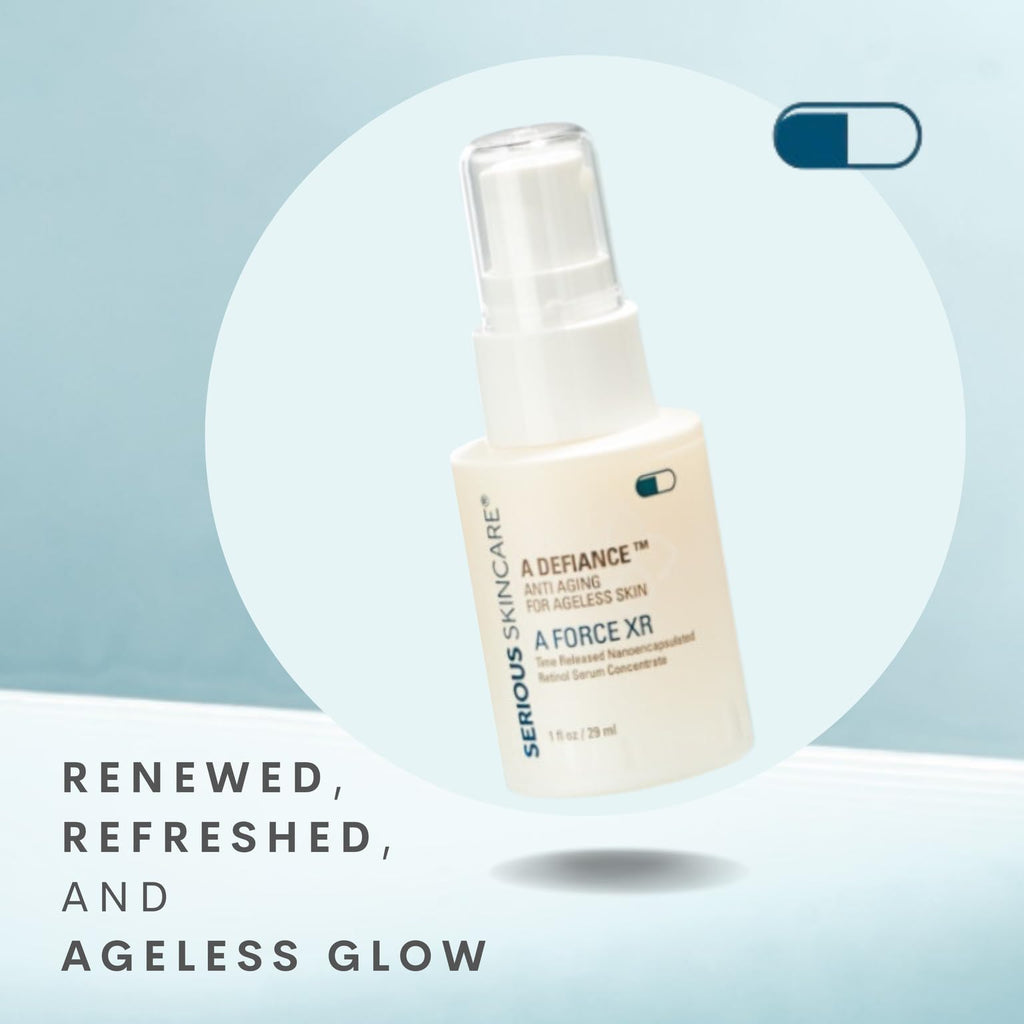 Vitamin A Force XR Retinol Serum Concentrate by Serious Skincare | Micro Exfoliate, Resurface & Pore Minimizer – 1 Oz