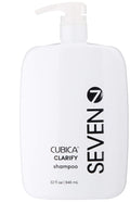 SEVEN Cubica Clarifying Shampoo – Scalp Detox, Rosemary & Eucalyptus, Sulfate Free, 32oz
