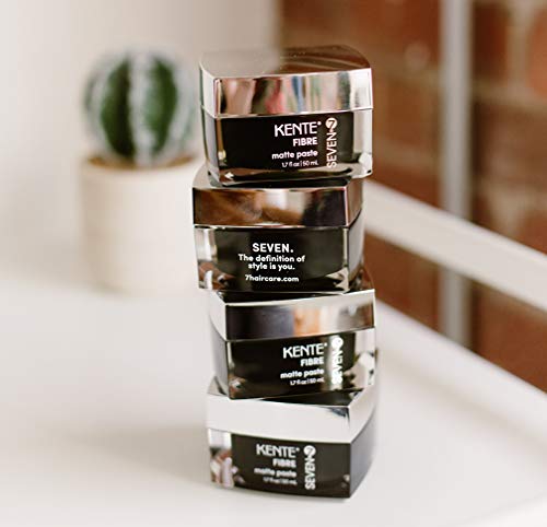 SEVEN Kente Fibre Matte Hair Paste – Medium Hold, Natural Finish, Root Lift | Made in USA