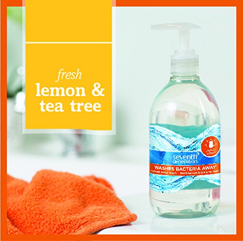 Seventh Generation Hand Wash - Purely Clean, Lemon & Tea Tree, 12 oz