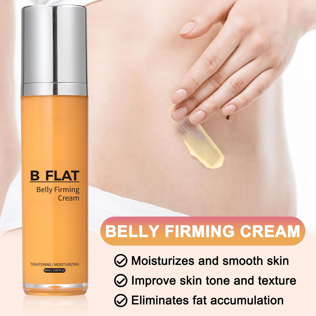 SEWOG B Flat Belly Cream – Body Firming & Moisturizing for Stomach, Thighs & Butt