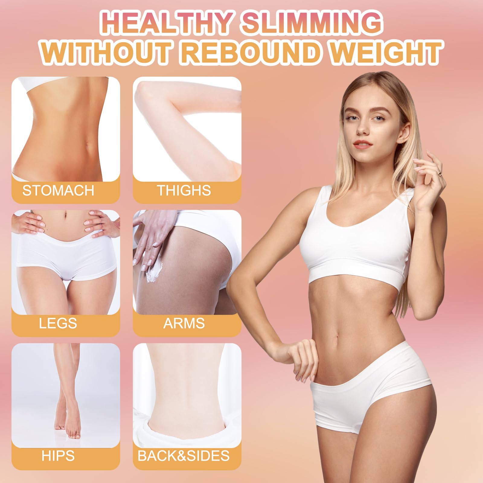 SEWOG B Flat Belly Cream – Body Firming & Moisturizing for Stomach, Thighs & Butt