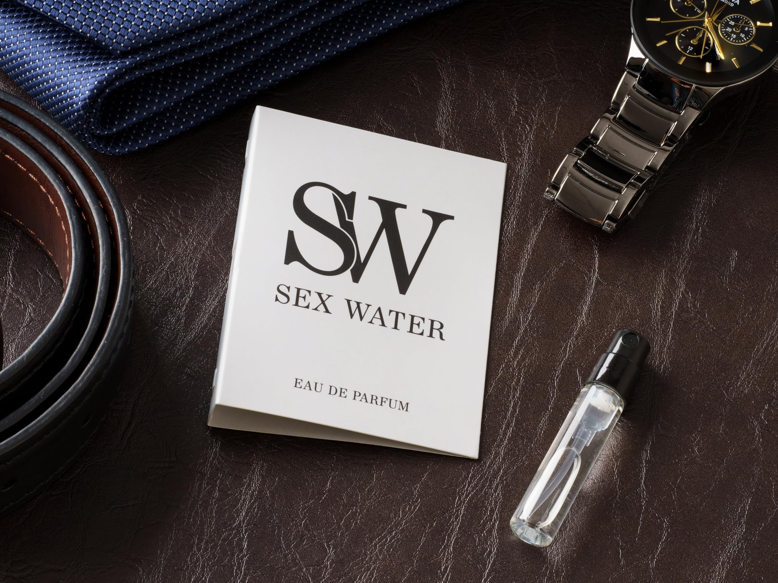 Sex Water Cologne for Men - 2ml Travel Size Eau de Parfum | Fresh Bergamot, Amber & Musk