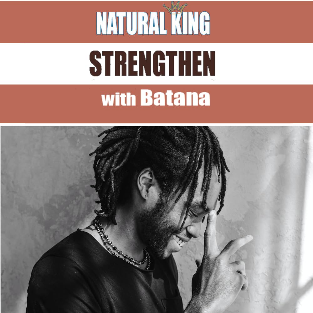 SFC Natural King Strengthening Shampoo with Batana Oil – 33.8 oz for Hair Growth & Thickness