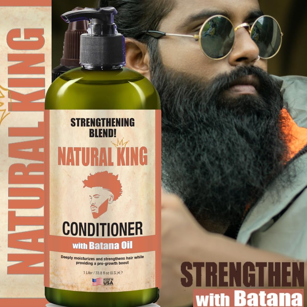 SFC Natural King Strengthening Conditioner with Batana Oil – 33.8 oz