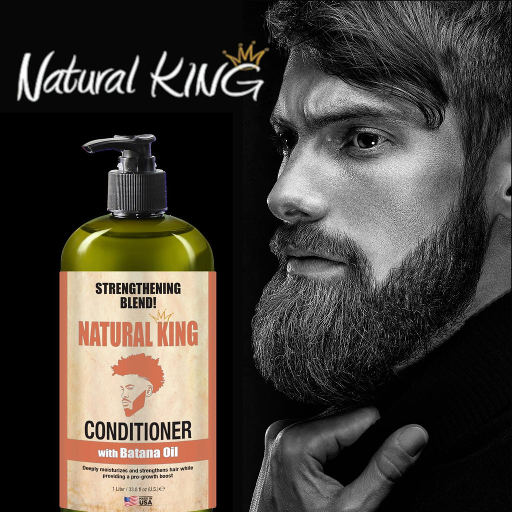 SFC Natural King Strengthening Conditioner with Batana Oil – 33.8 oz