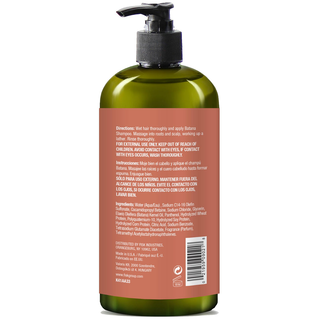 SFC Natural King Strengthening Shampoo with Batana Oil – 33.8 oz for Hair Growth & Thickness