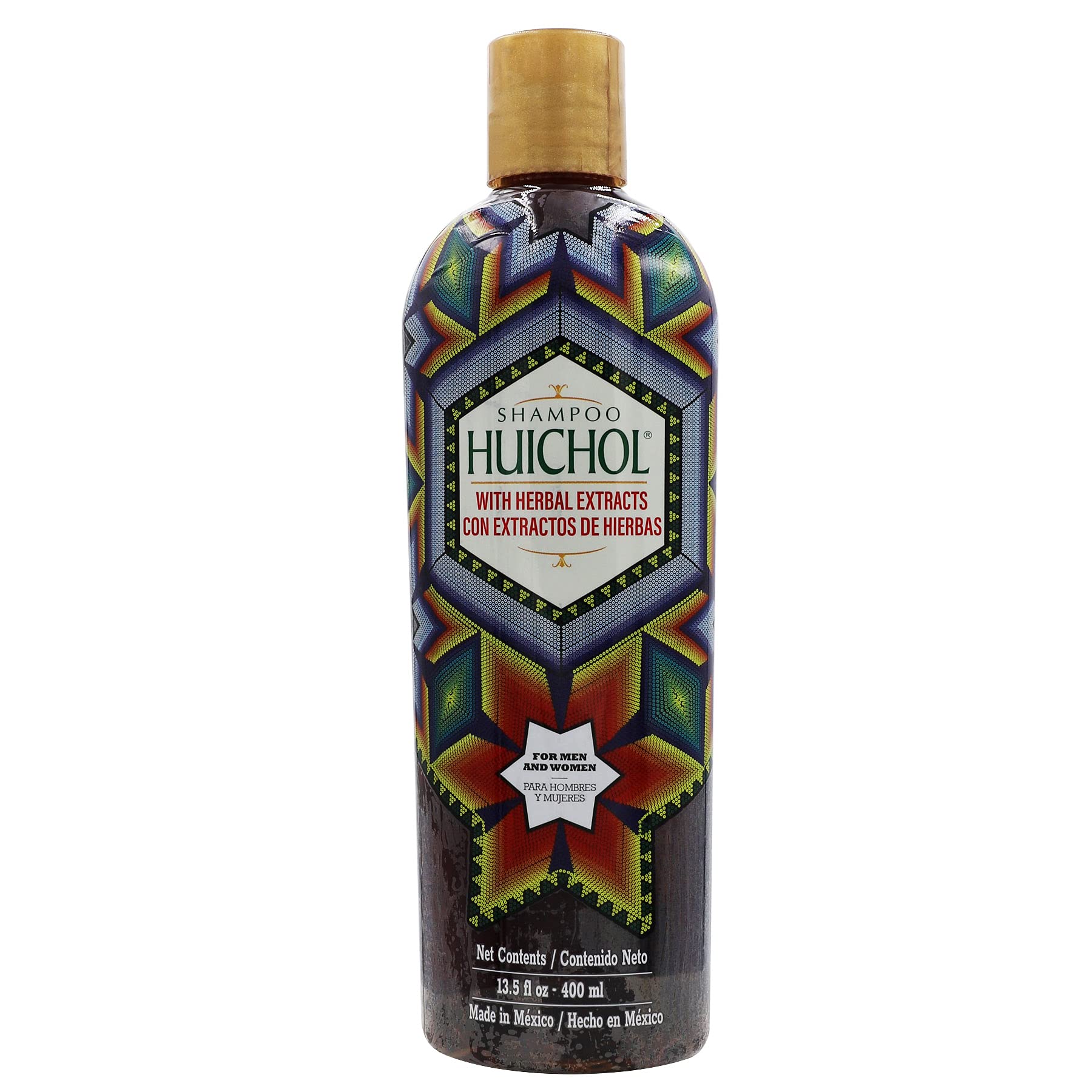 Shampoo del Indio Huichol Organic Cleansing and Strengthening Shampoo 14 FL Oz Bottle