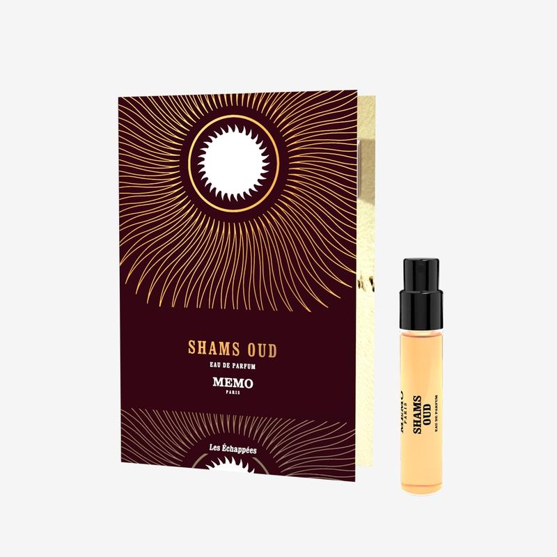 Memo Shams Oud 2ml / 0.6 Fl. Oz. official sample perfume tester
