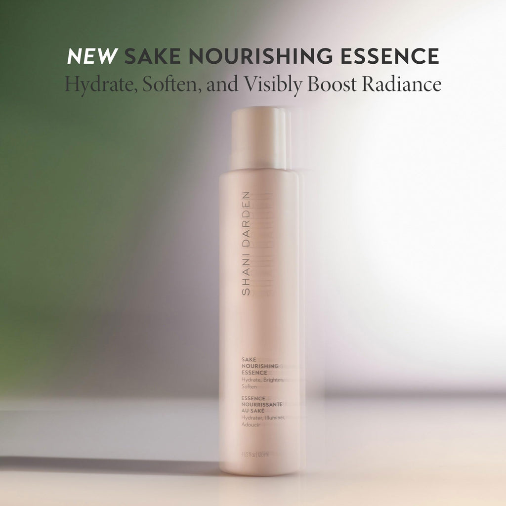 SHANI DARDEN Sake Nourishing Essence — Hydrating Facial Essence for Dehydrated and Sensitive Skin (4 oz)