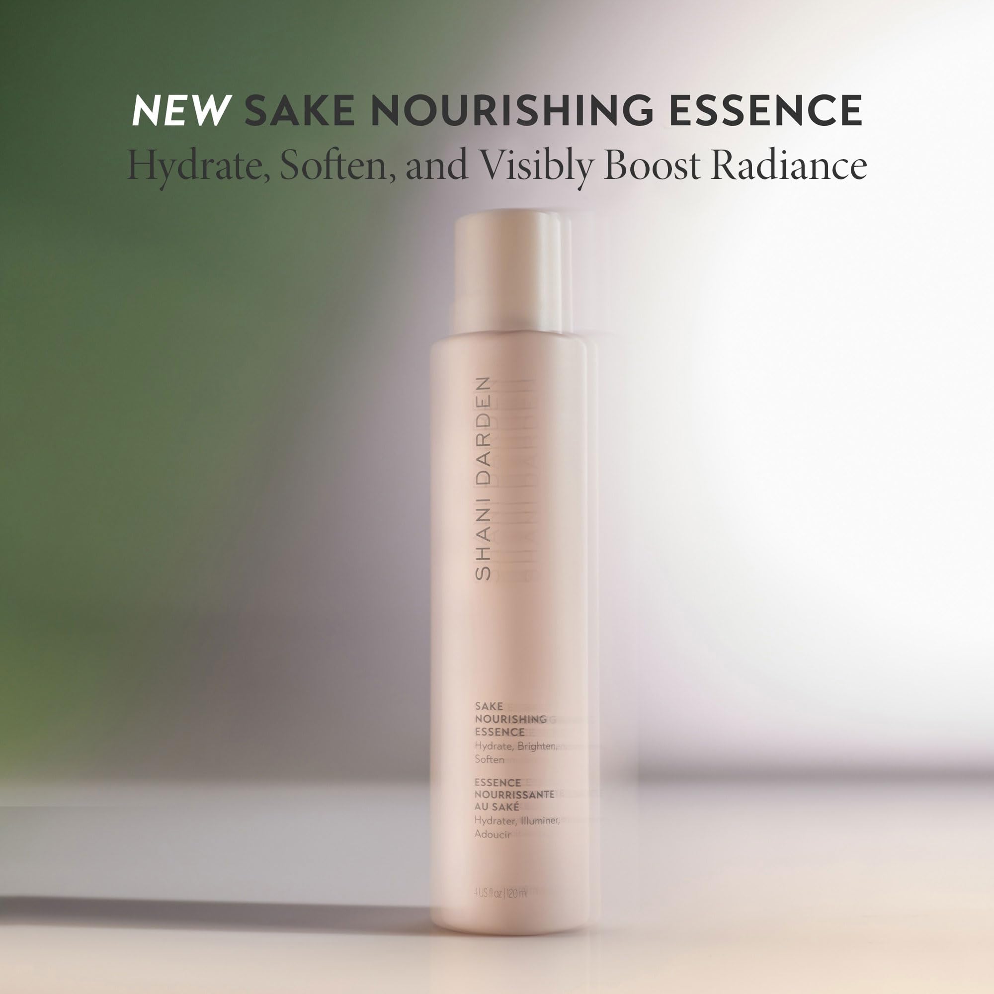 SHANI DARDEN Sake Nourishing Essence — Hydrating Facial Essence for Dehydrated and Sensitive Skin (4 oz)