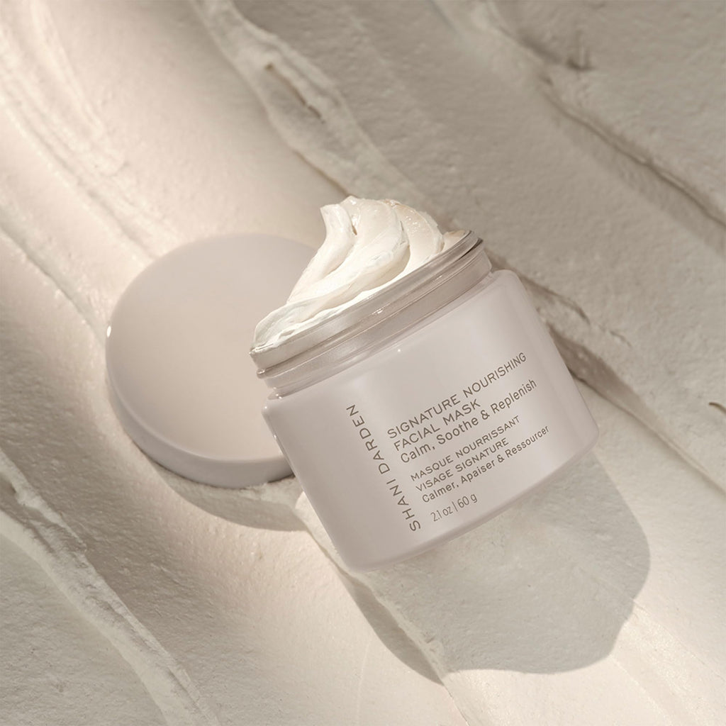 SHANI DARDEN Signature Nourishing Facial Mask – Calming Bentonite Clay Mask with Colloidal Oatmeal & Squalane, 2.1 fl oz
