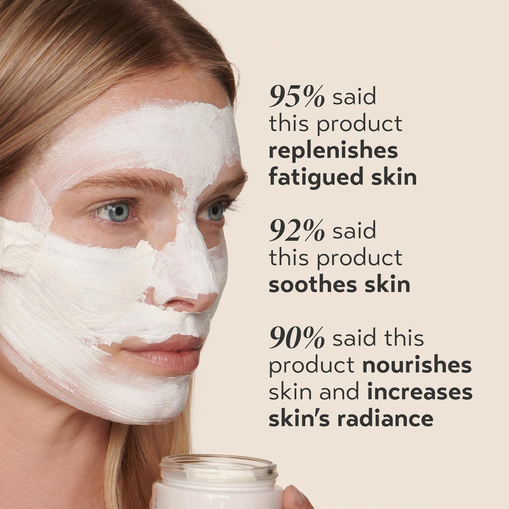 SHANI DARDEN Signature Nourishing Facial Mask – Calming Bentonite Clay Mask with Colloidal Oatmeal & Squalane, 2.1 fl oz