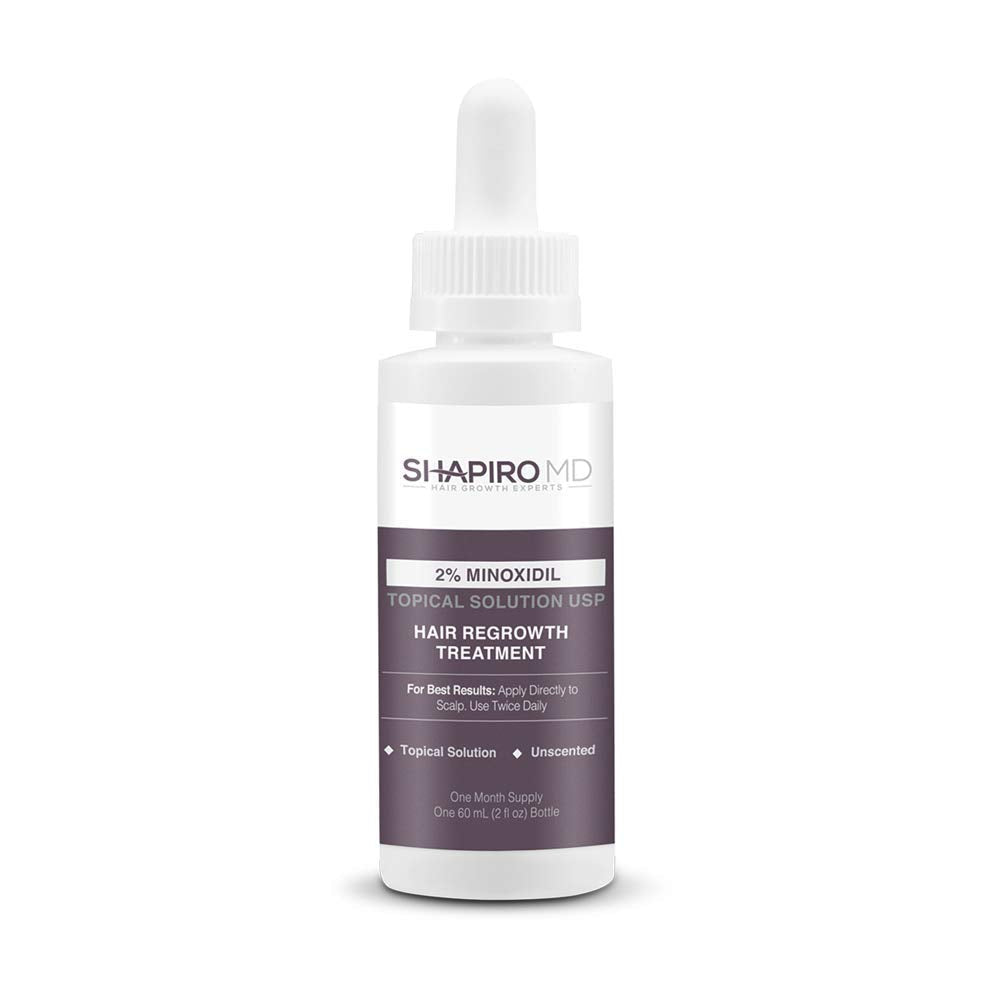 Shapiro MD Hair Growth Experts Minoxidil 2% for Women – Hair Growth Serum (1 Month)