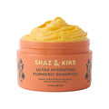 SHAZ & KIKS Ultra Hydrating Turmeric Shampoo — Deep Moisture for Dry Scalp | Vegan & Color-Safe