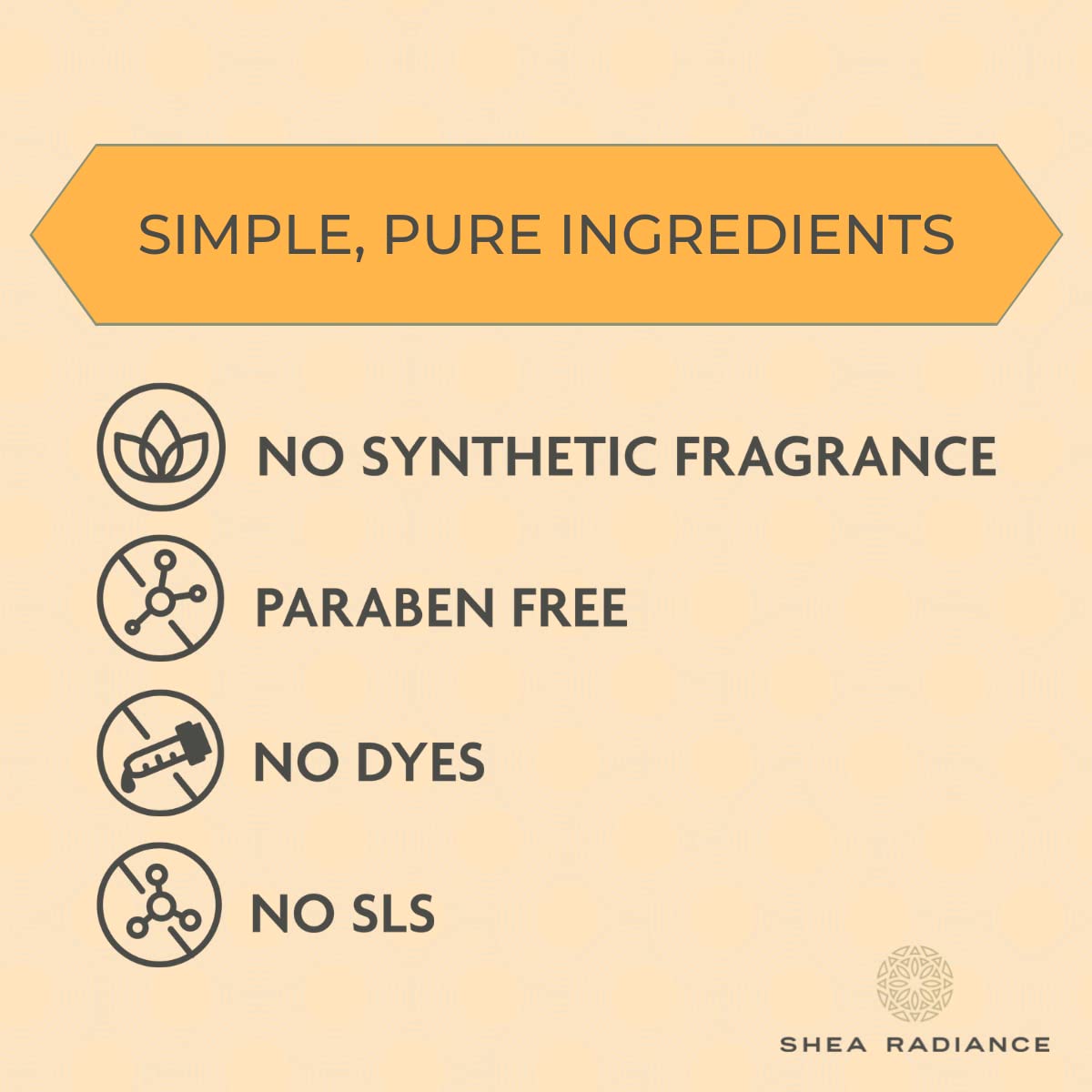 Shea Radiance P.U.R.E. Whipped Shea Butter with Colloidal Oatmeal — Citrus Blossom (5 oz)
