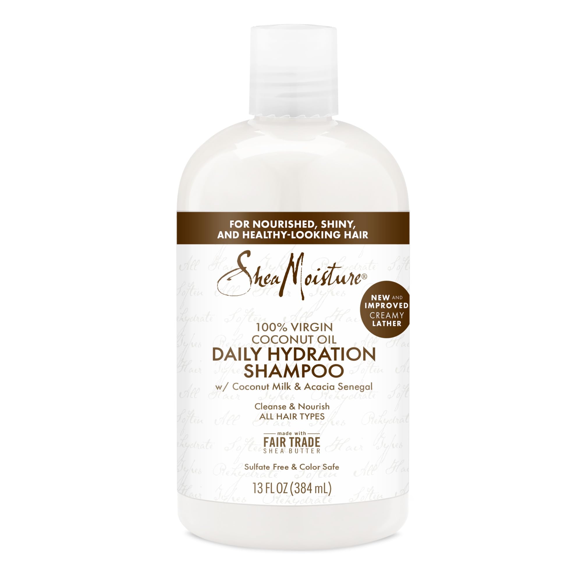 SheaMoisture Daily Hydration Shampoo with Virgin Coconut Oil | 384 ml