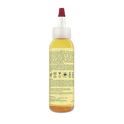 SheaMoisture Jamaican Black Castor Oil Strengthen & Restore Hair Serum – Damaged Hair, 2 oz