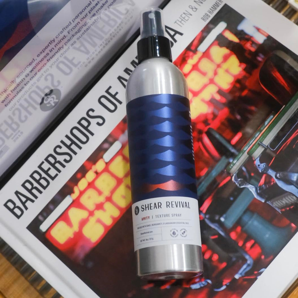 Shear Revival Amity Texture Spray – Vegan, Light Hold, Matte Finish for All Hair Types