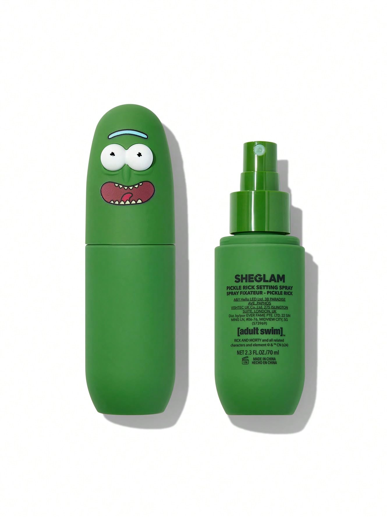 SHEGLAM Pickle Rick Setting Spray – Long-Lasting Face Mist for Flawless Makeup