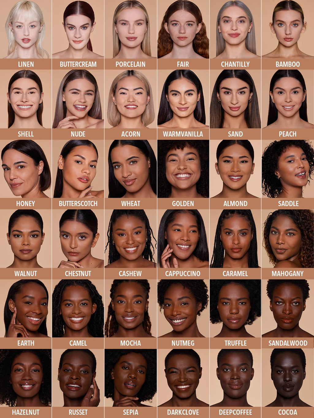 SHEGLAM Skin-Focus Full Coverage Powder Foundation – Oil-Control, Matte, Peach