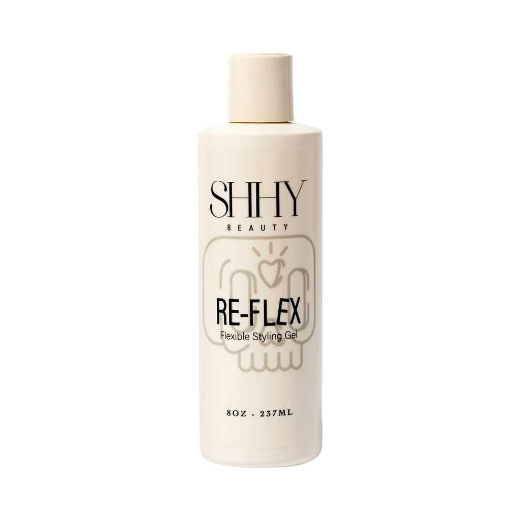 SHHY BEAUTY RE-FLEX Curl Styling Gel | Lightweight Vegan Hold & Frizz Control