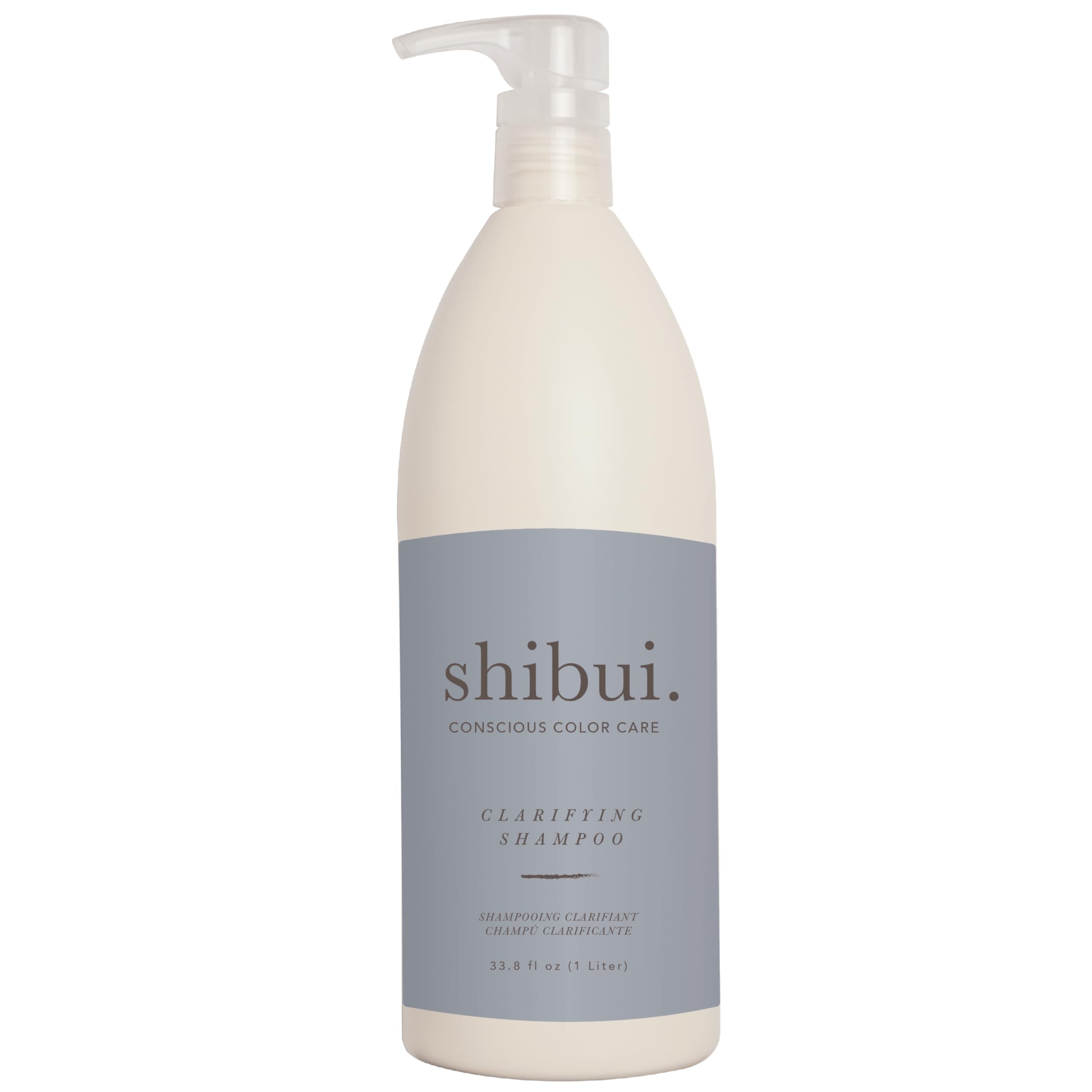 SHIBUI Clarifying Shampoo – Deep Cleanse, Purify & Shine | Color-Safe & Silicone-Free (33.8 oz)