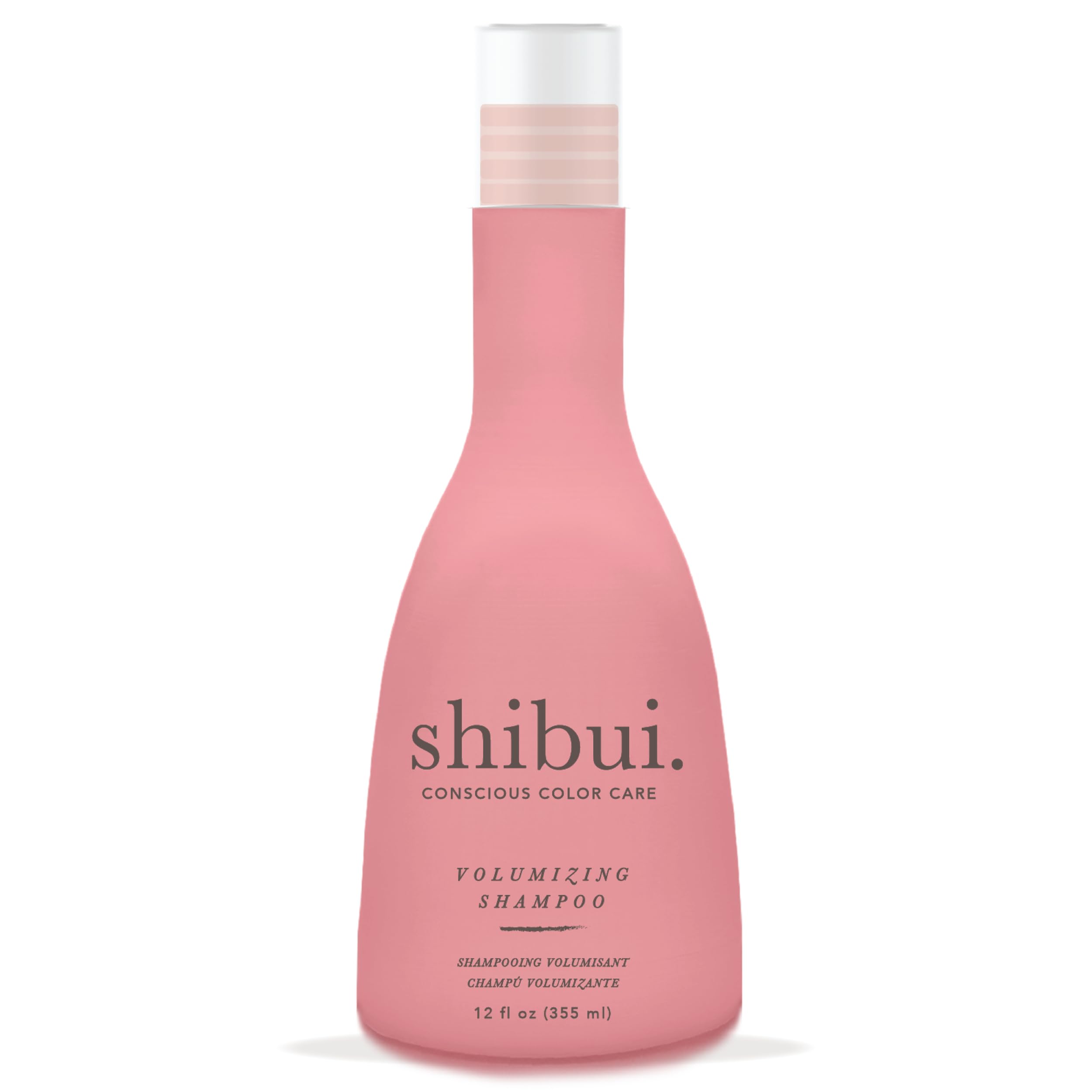 SHIBUI Volumizing Shampoo – Spirulina & Cucumber Extract for Fine Hair, Color-Safe, 12 Fl Oz