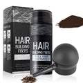 SHIFAKOU Hair Building Fibers with Spray Nozzle – Instant Fuller Hair (Dark Brown, 27.5g, 4 Shades)