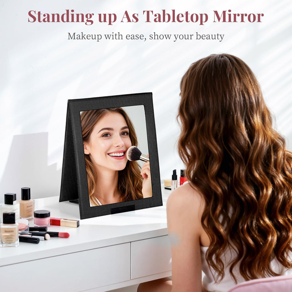 Shinowa Foldable Full-Length Mirror for Dancers – 33x13 in, HD Acrylic, Travel