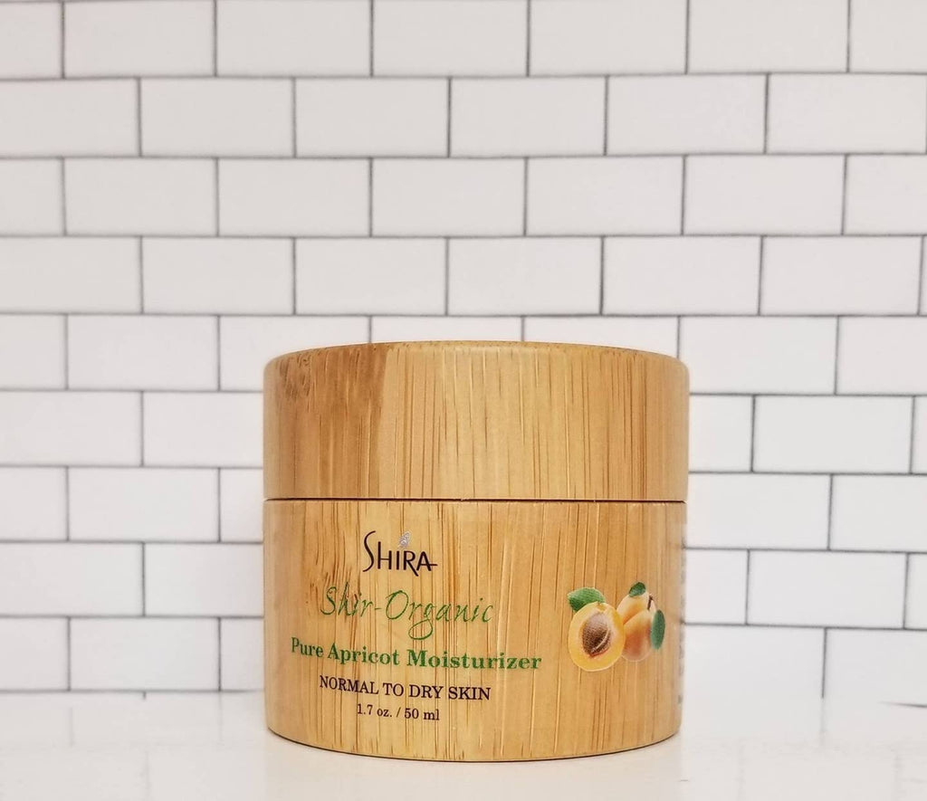Shira Shir-Organic Pure Apricot Moisturizer for Dry Skin – Hydration & Gentle Anti-Aging (50 ml)