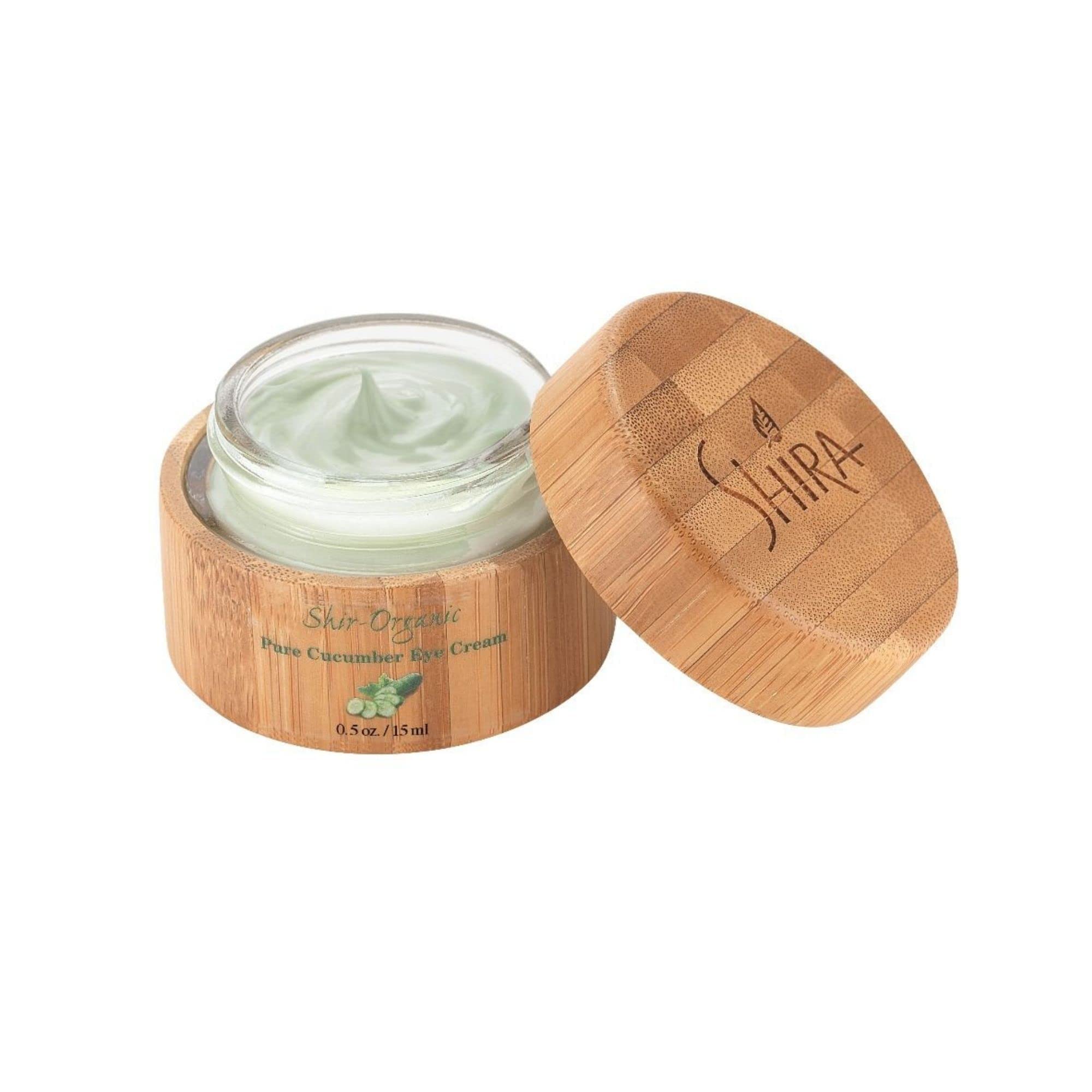 Shira Shir-Organic Pure Cucumber Eye Cream – Dark Circles & Puffiness 15 ml | All Skin Types