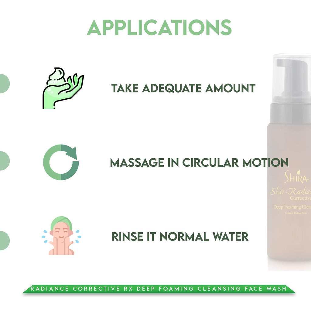 Shira Shir-Radiance Corrective RX Deep Foaming Cleanser – Balanced Skin (200ml)
