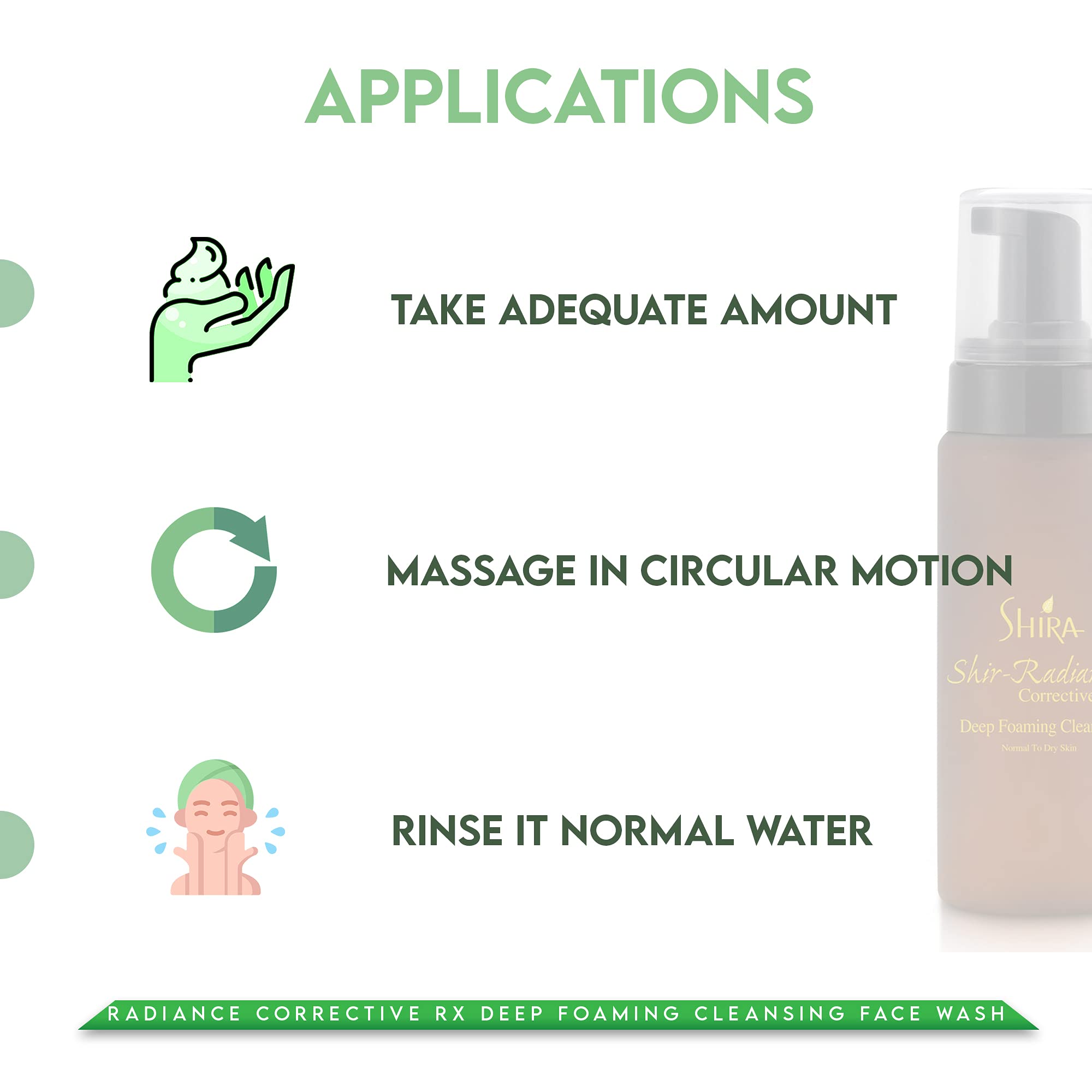 Shira Shir-Radiance Corrective RX Deep Foaming Cleanser – Balanced Skin (200ml)