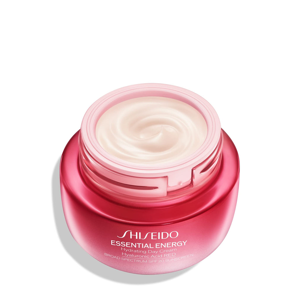 Shiseido Essential Energy Hydrating Day Cream SPF 20 – Reduces Pores & Fine Lines (50 mL)