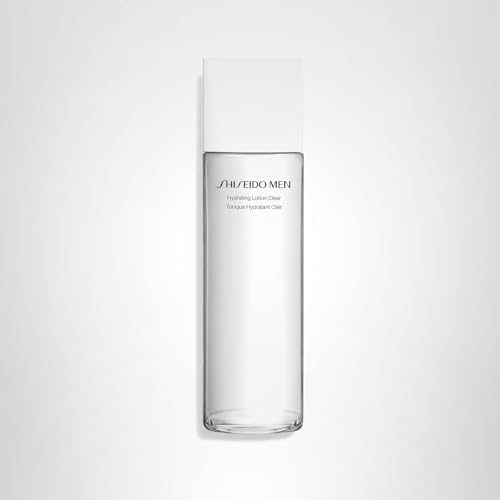 Shiseido Men Hydrating Lotion Clear – 5 oz, 12-Hour Hydration, Reduces Pores & Roughness