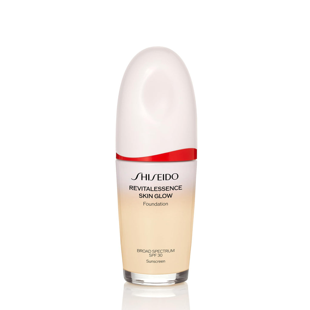 Shiseido RevitalEssence Skin Glow Foundation SPF 30 – 110 Alabaster (Buildable Medium Coverage)