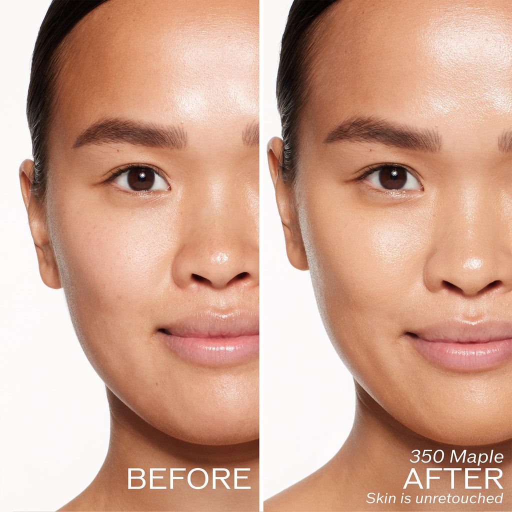 Shiseido RevitalEssence Skin Glow Foundation SPF 30 Maple 350 | Buildable Medium Coverage, 24-Hour Hydration & 12-Hour Wear