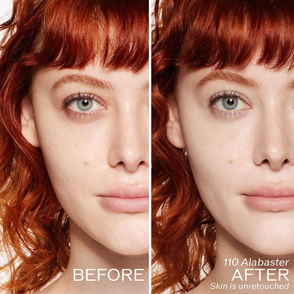 Shiseido RevitalEssence Skin Glow Foundation SPF 30 – 110 Alabaster (Buildable Medium Coverage)