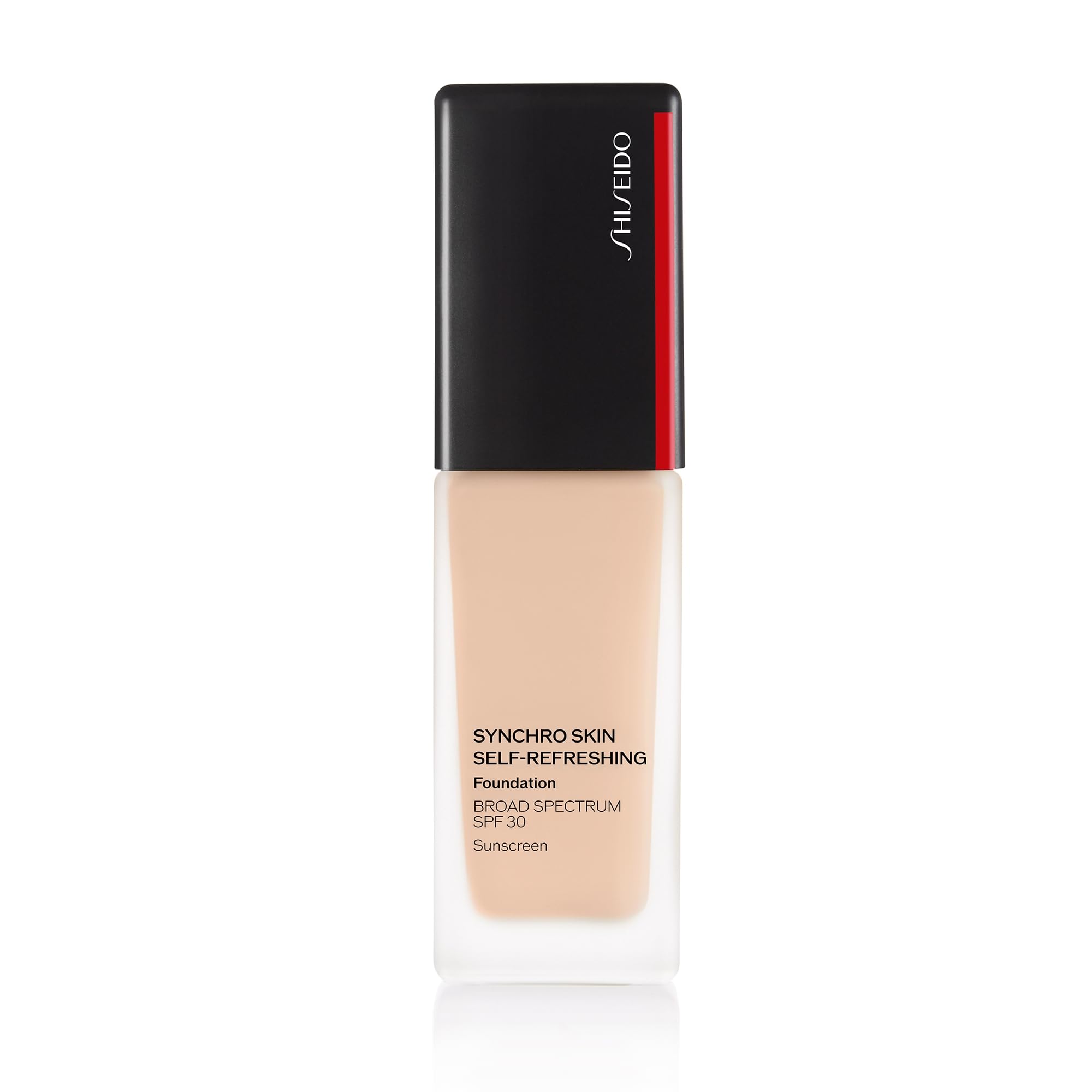 Shiseido Synchro Skin Self-Refreshing Foundation SPF 30 Ivory 120 – 24-Hour, Natural Semi-Matte Finish
