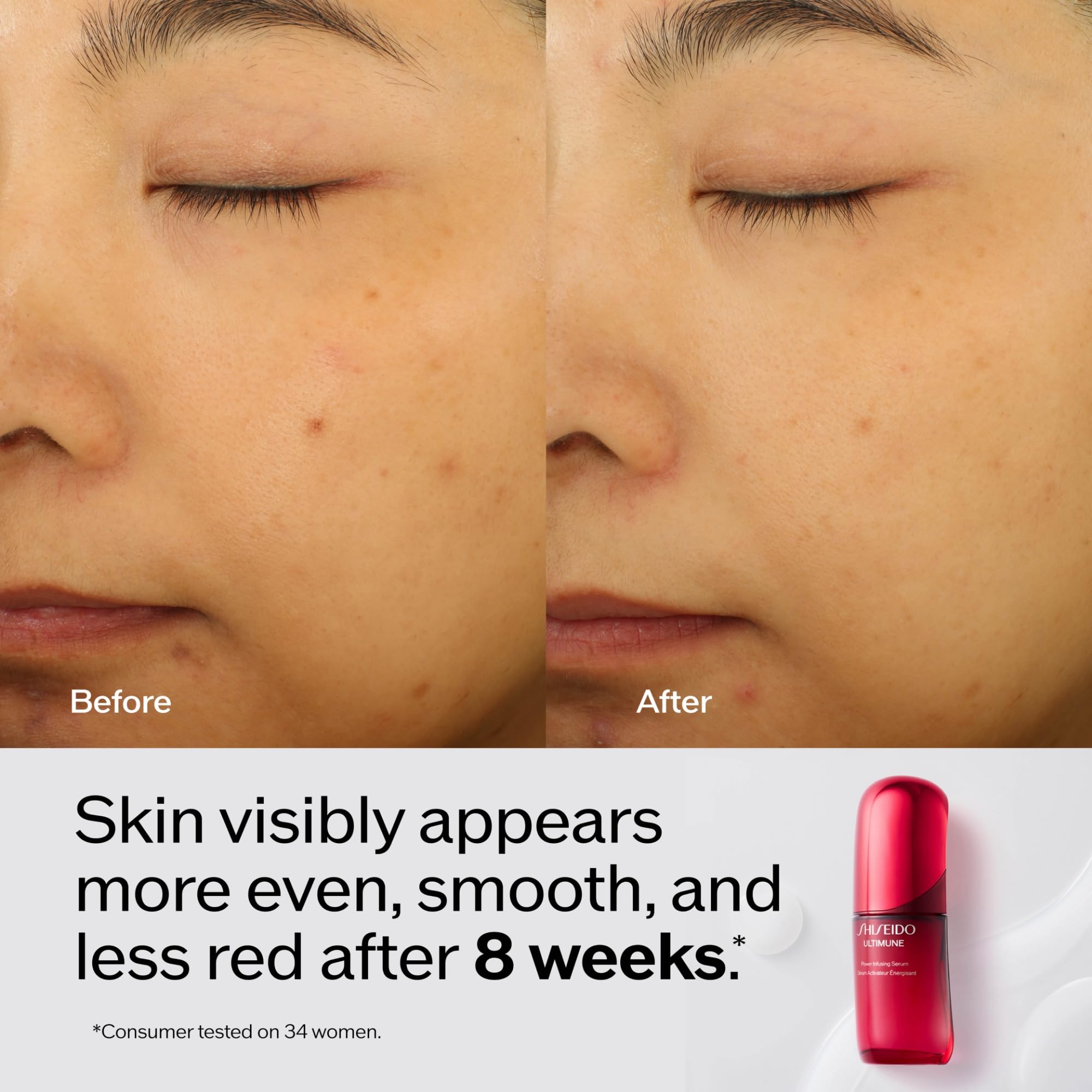 Shiseido Ultimune Power Infusing Serum Jumbo – 4 oz | Boost Radiance & Improve Visible Signs of Aging