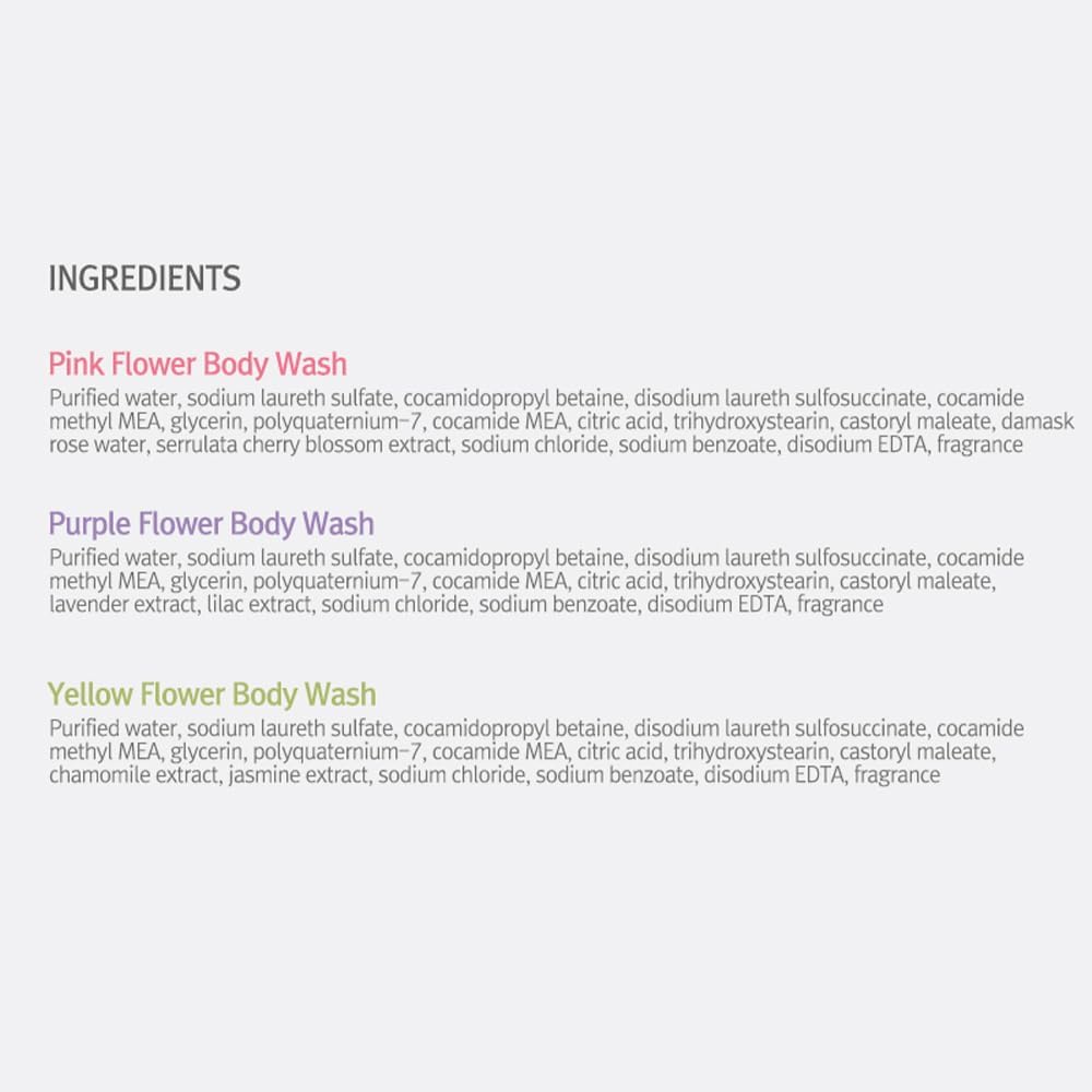 SHOWERMATE Flower Perfume Body Wash – Lavender & Lilac 1.2L
