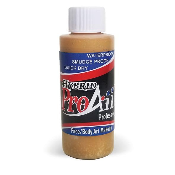 ShowOffs ProAiir Face & Body Painting Makeup – 2oz (60ml) Butterscotch